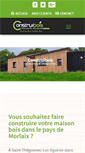 Mobile Screenshot of maison-bois-construibois.com